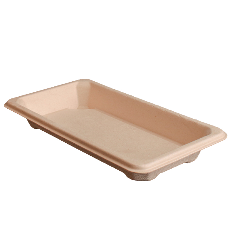 Bac à sushi à bagasse