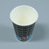 Custres en papier jetables sur mesure Single Double Mury pour les boissons fraîches au café chaud avec personnalisation