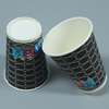 Custres en papier jetables sur mesure Single Double Mury pour les boissons fraîches au café chaud avec personnalisation