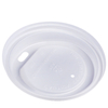 80 mm ps tasse de café couvercle en papier noir couvercle en plastique jetable