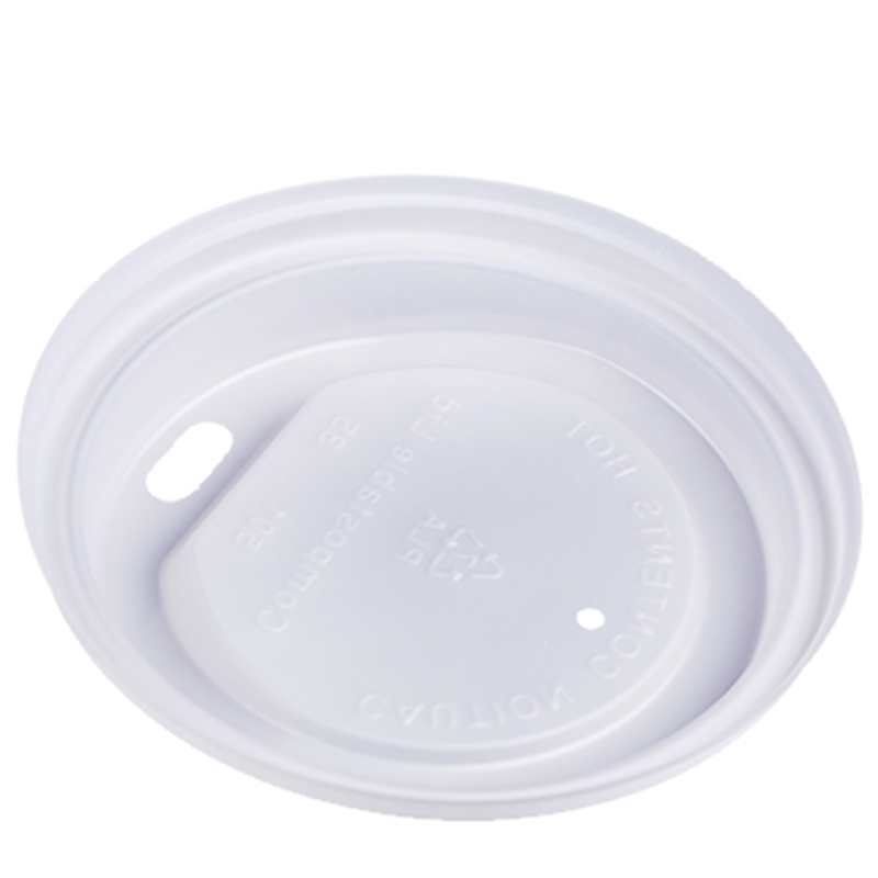 80 mm ps tasse de café couvercle en papier noir couvercle en plastique jetable