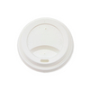 80 mm ps tasse de café couvercle en papier noir couvercle en plastique jetable