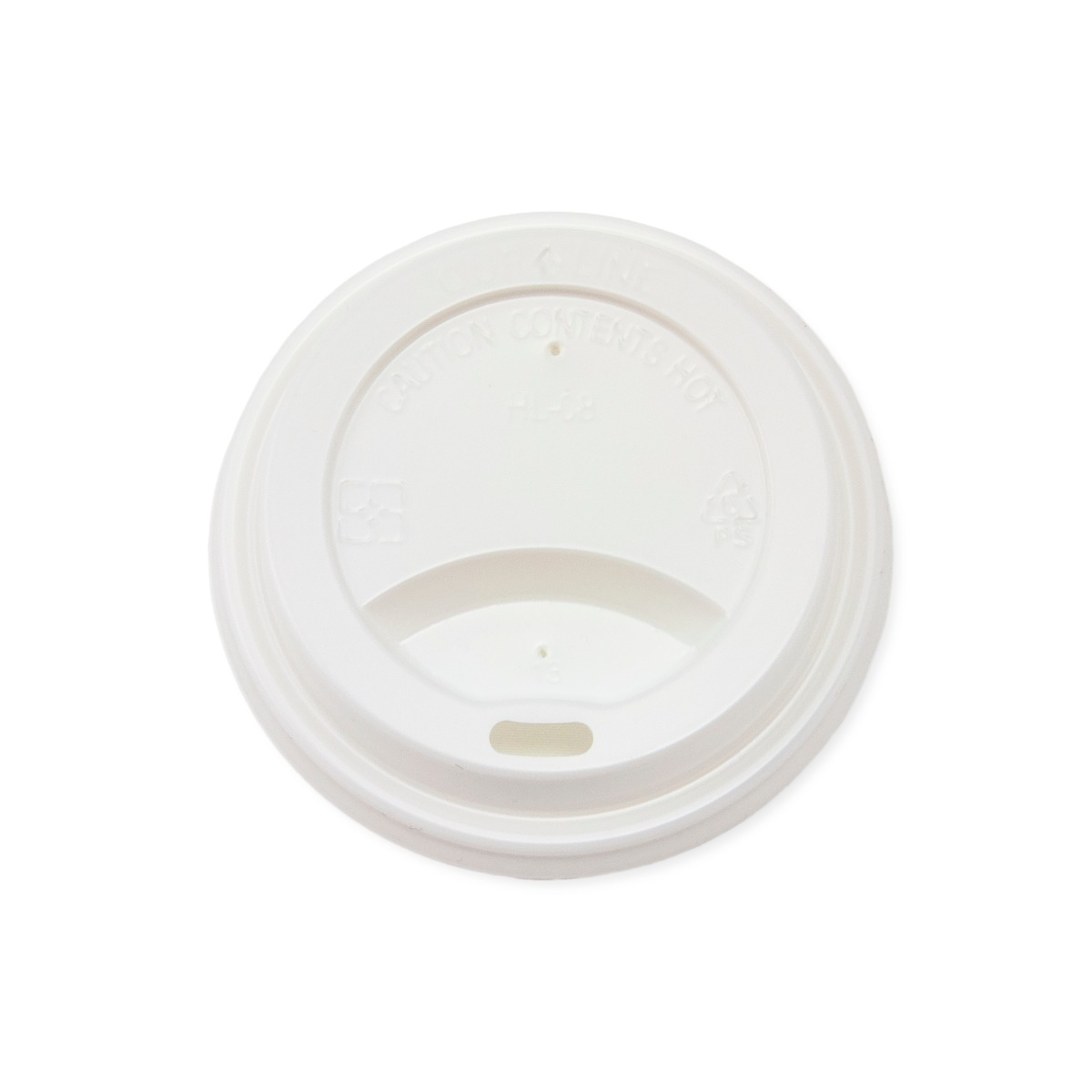 80 mm ps tasse de café couvercle en papier noir couvercle en plastique jetable