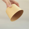Pas de barils de soupe en papier personnalisé PFA