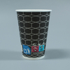 Custres en papier jetables sur mesure Single Double Mury pour les boissons fraîches au café chaud avec personnalisation