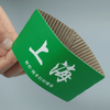Carte de carton imprimé personnalisé manche à tasse en papier chaude pour boissons à café chaud manche de tasse